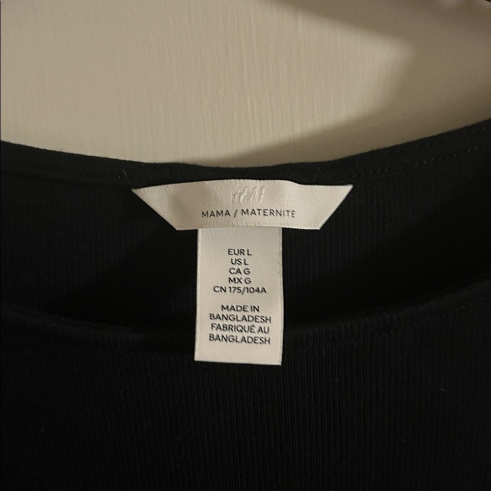 H&M Black Maternity Dress - Picture 2 of 4